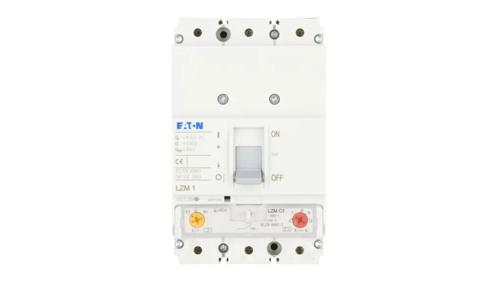 Disjoncteur boîtier moulé anti-coupure intempestive 80A LZM1