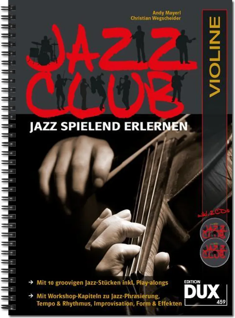 Violon Jazz Club en bois d'érable avec micro acoustique intégré
