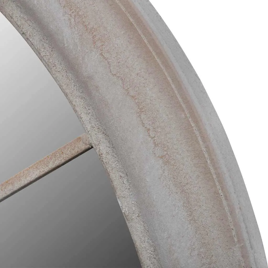 Miroir extérieur anti-rouille arc 69x89 cm vidaXL solution déco durable - 2
