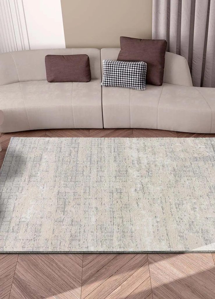 ATTICGO Kurzflorteppich HL-VINTAGE Abstrakt in Creme, 160x230 cm