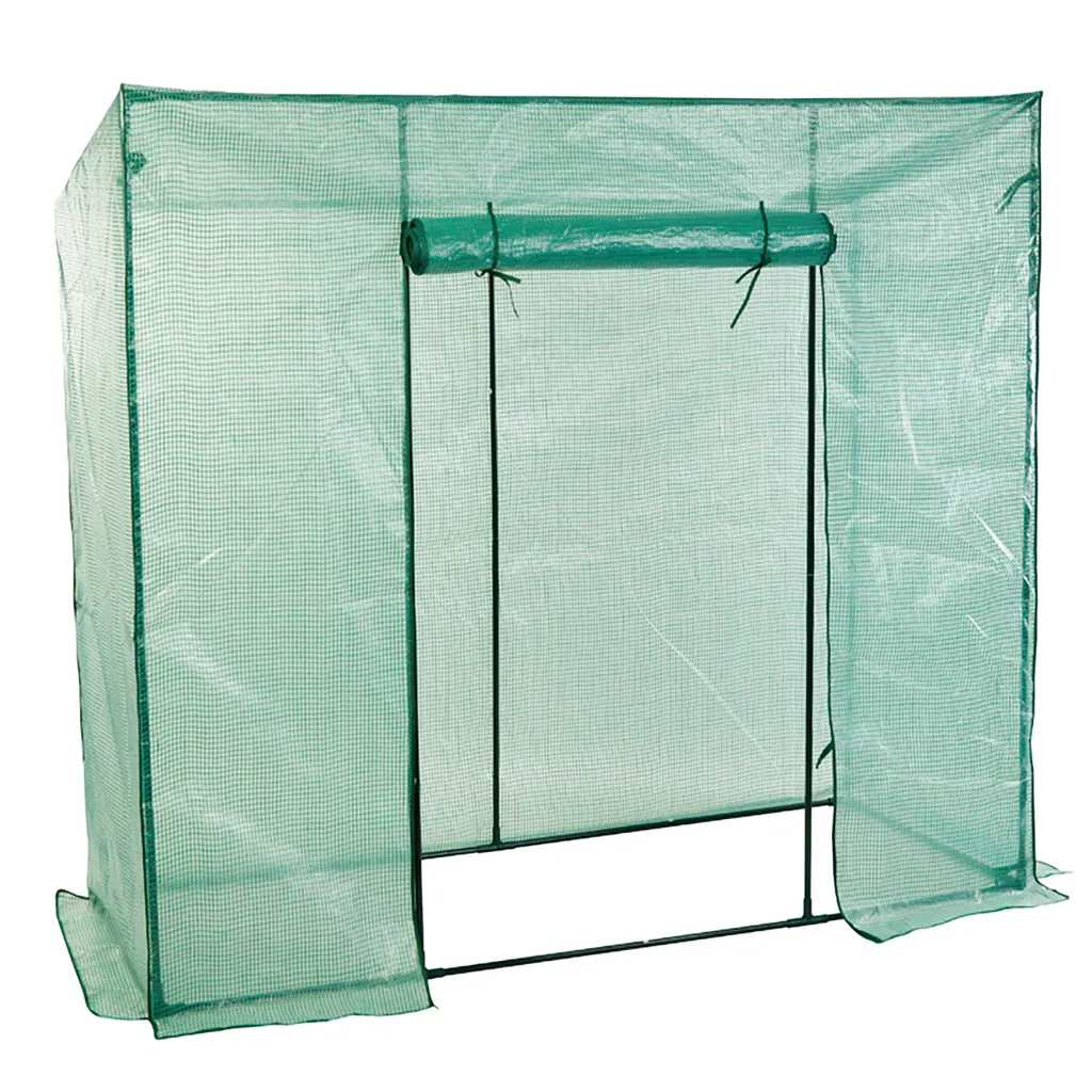 Serra Pomodori Esterno 200x77x169cm | Serra PE Tetto Inclinato Antipioggia