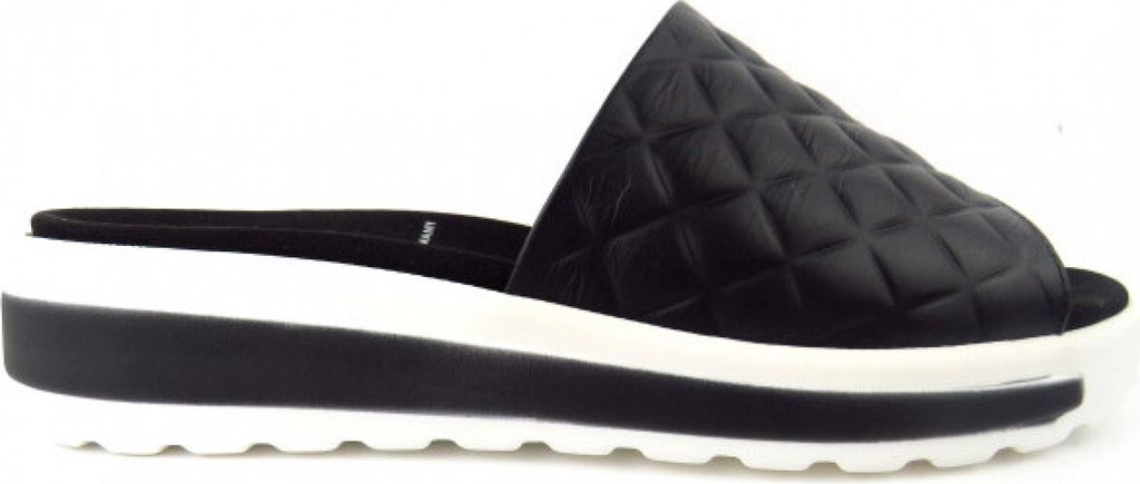 Semler Hanna RHOMBUS schwarz Damen Pantolette in Schwarz, Größe 4