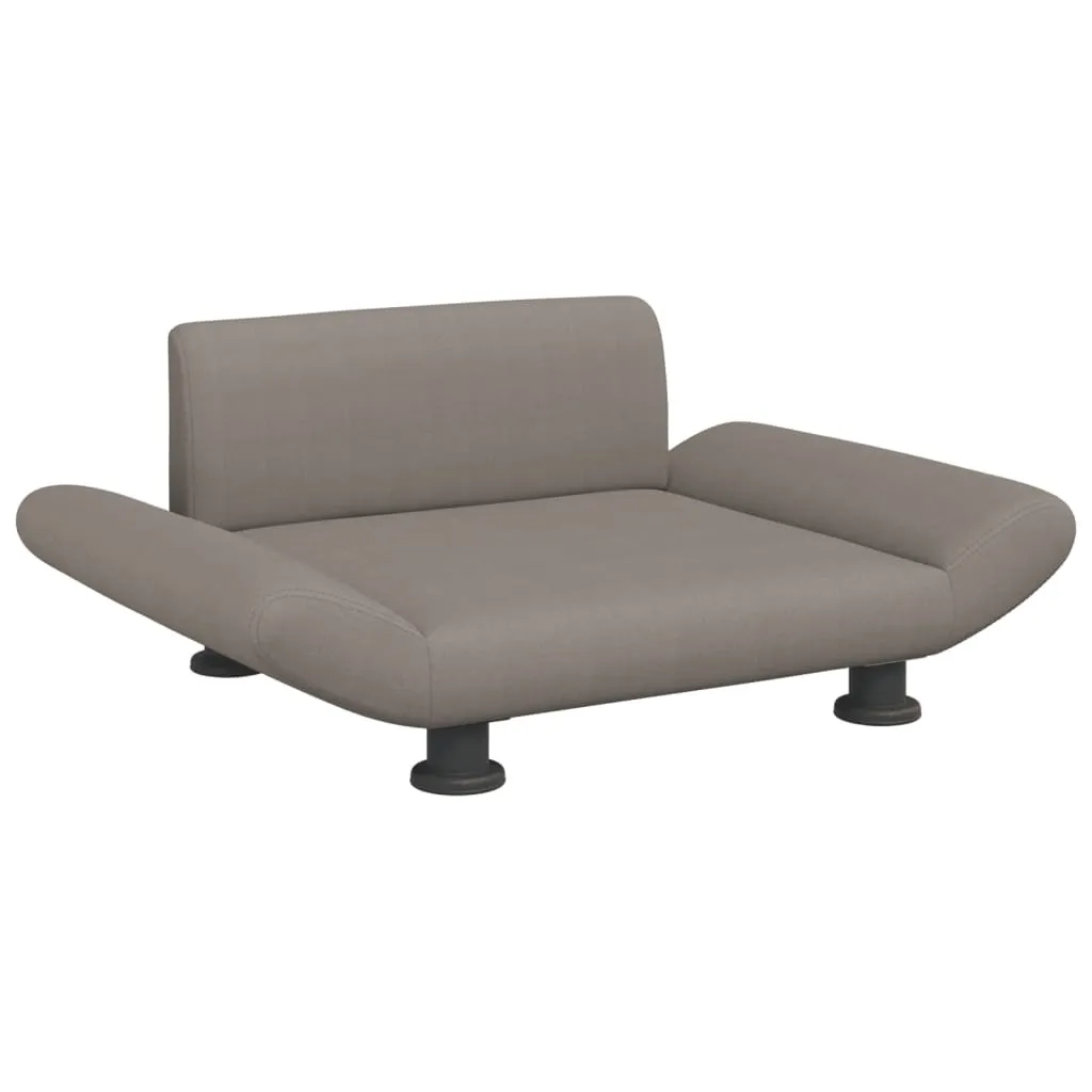 Offerta Letto per Cani vidaXL Tessuto Taupe - 70x45x28 cm