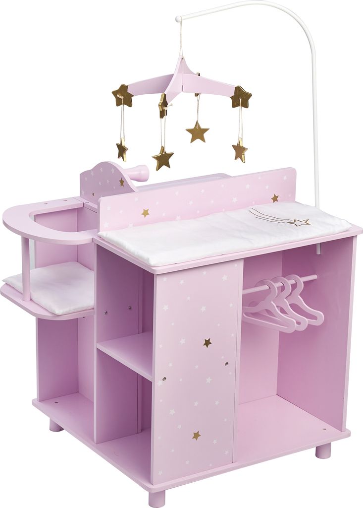 Fialový přebalovací pult pro panenky Olivia's Little World Obrázek produktu 