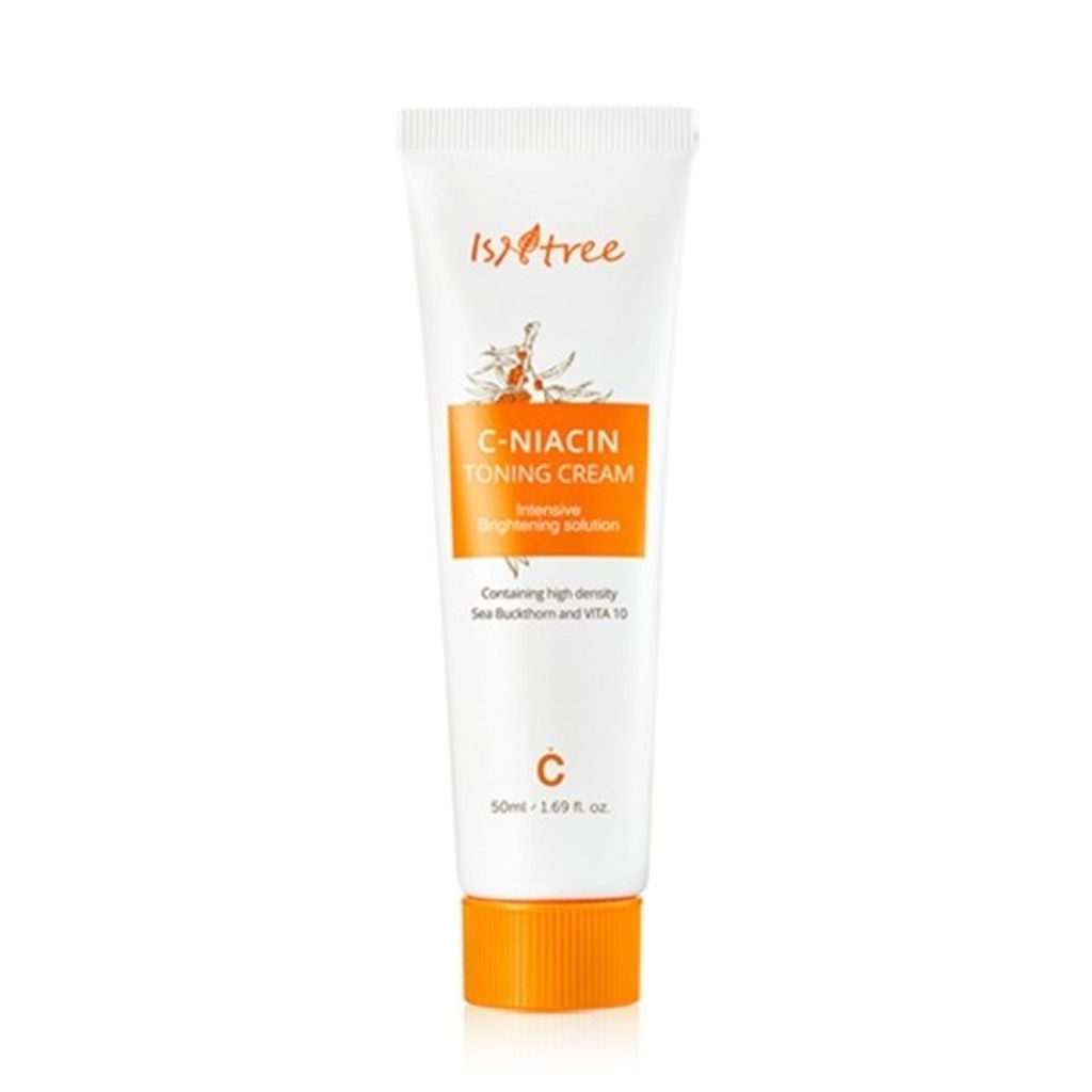ISNTREE C-Niacin Toning Cream 50ml - Rozjaśniający krem do Zdjęcie produktu 