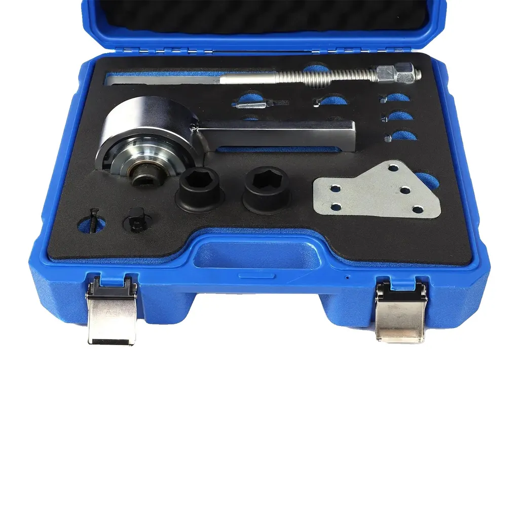Extracteur de vilebrequin pour démonter une poulie damper grippée