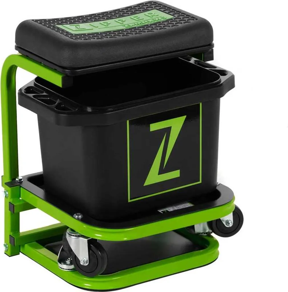 Fini le mal de dos avec ce tabouret de lavage mobile et bac de 5 Litres