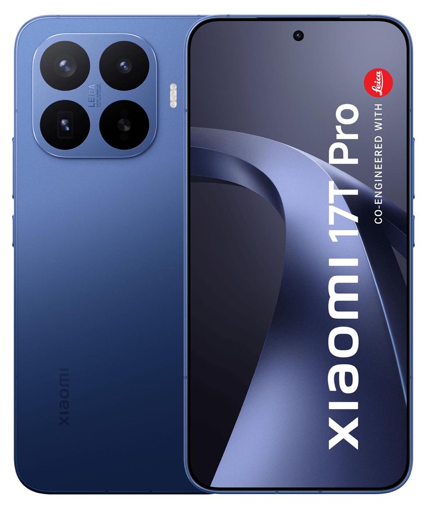 Xiaomi 17T Pro Blue AMOLED display - Smartphone - 1.000 GB Produktbild 