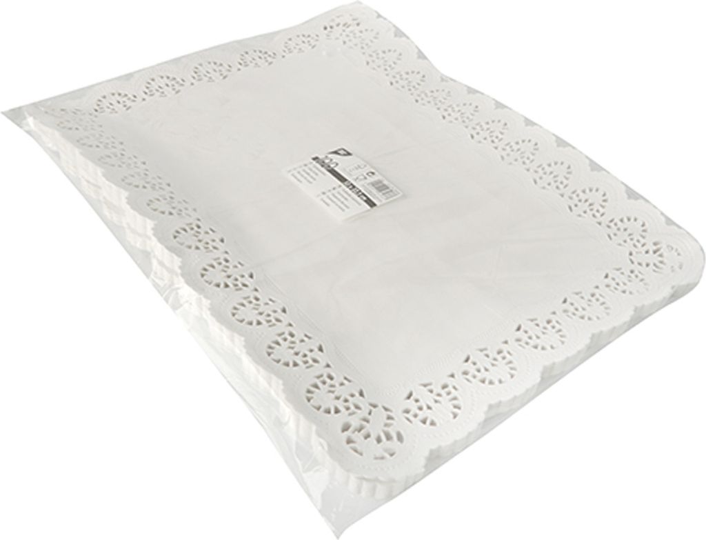 Papstar Spitzenpapiere eckig 53 x 32,5 cm weiss 100 Stück Obrázok produktu 