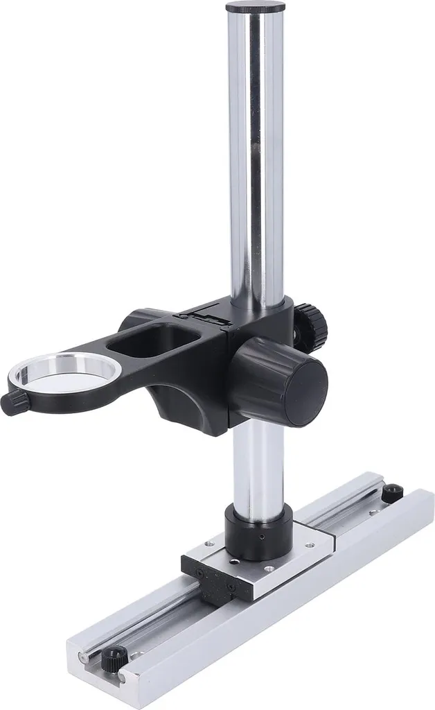 Support réglable microscope pour inspection électronique colonne 300 mm