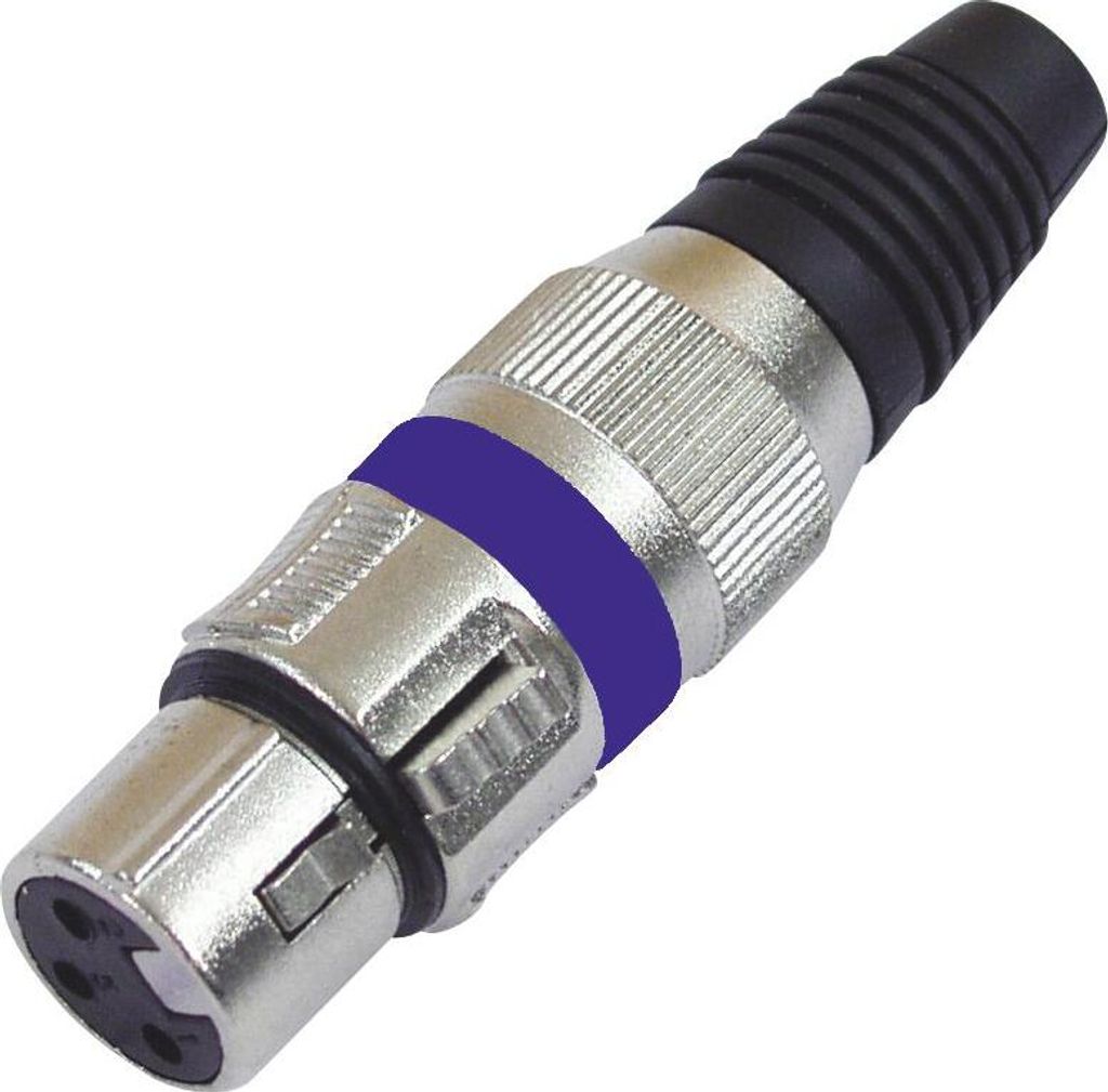 XLR Buchse 3pol bl 10x Produktbild 