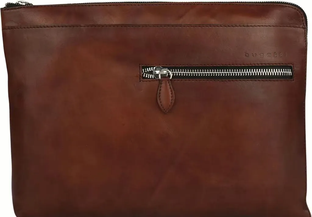 Pochette Business Bugatti Domus Cognac pour Vos Documents et Contrats