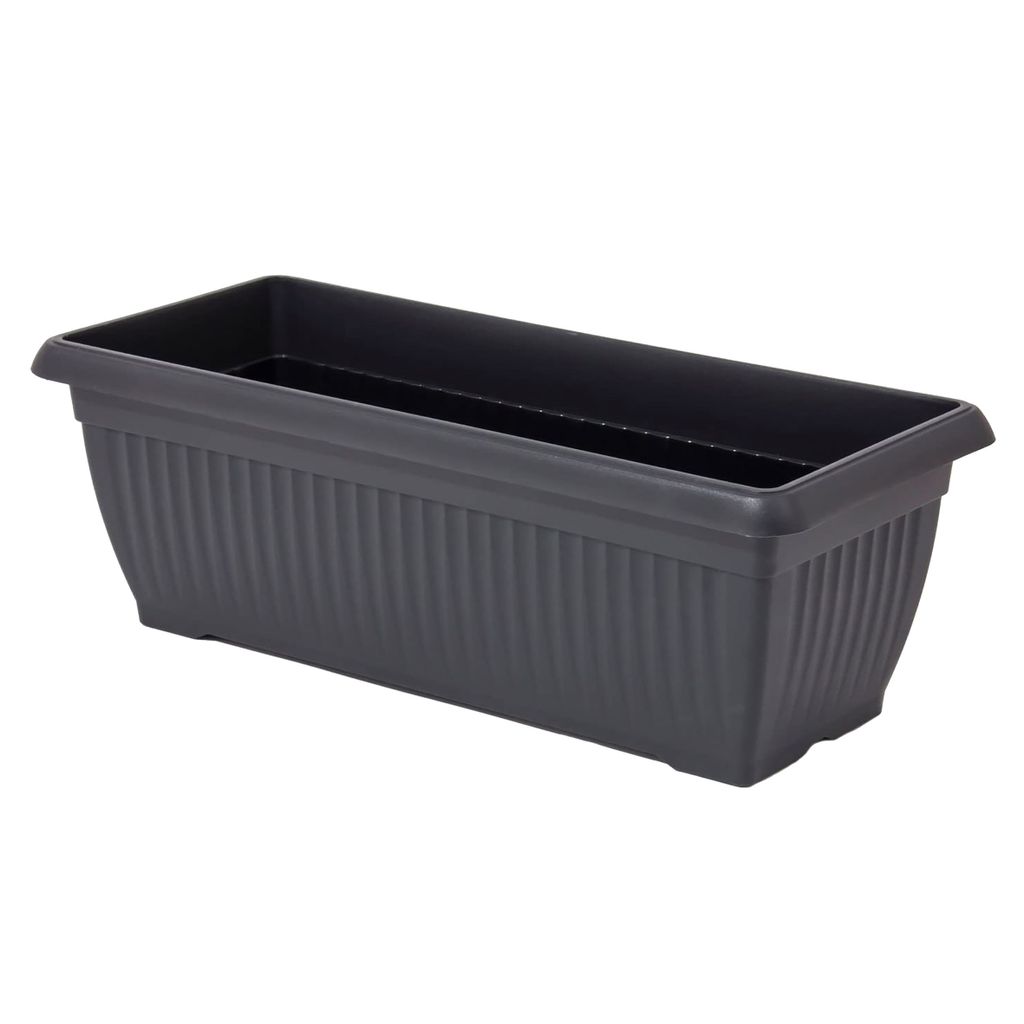 3.11 Fioriera XXL TERRA - plastica 80 x 33 x 33 cm - Immagine del prodotto 