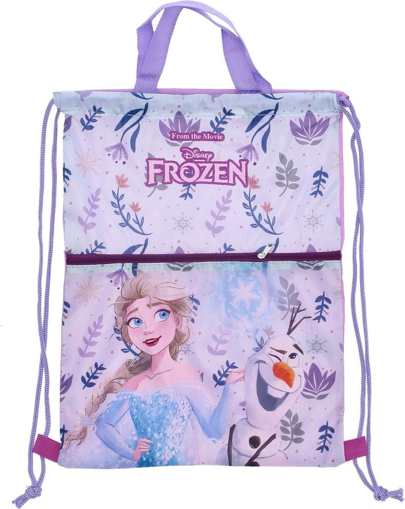 Disney Frozen Leichter Sportbeutel 45x34,5 cm Turnbeutel für Kinder