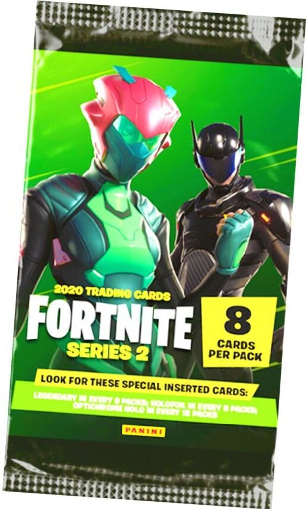 Panini Fortnite Karten Hobby Serie 2 (2020/2021) - Fortnite Trading Cards Sammelkarten - 1 Booster