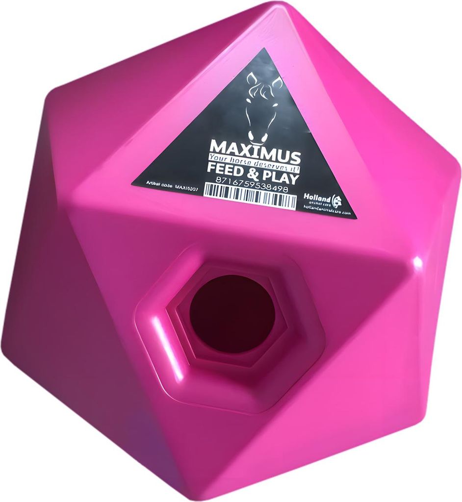 Maximus Futter- und Belohnungswürfel für Pferde Rosa