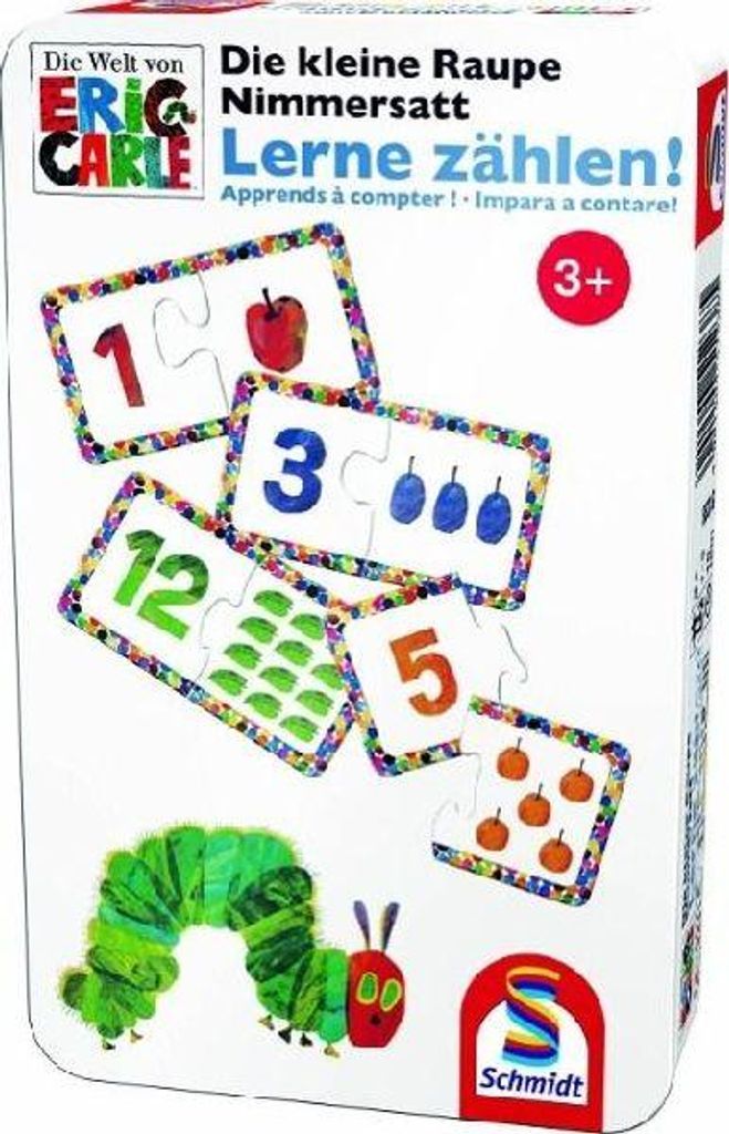 Schmidt Spiele Reisespiel Rechenspiel Lerne zählen! Raupe Produktbild 
