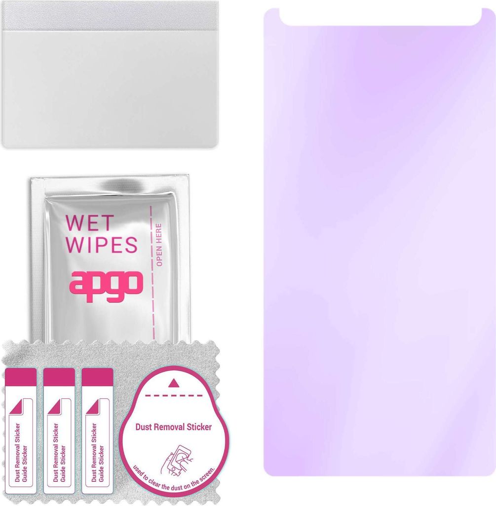 apgo Hybrid Schutzglas, kompatibel mit Lenovo Phab2, Anti-Blue, 9H Härte, toller Ersatz für Hartglas, kratzfester Displayschutzglas, Displayschut...