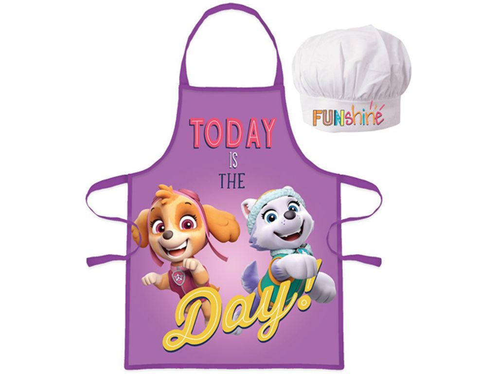 Paw Patrol Küchen Schürzen Set 2tlg. Kinder mit Hut (3-6 Produktbild 