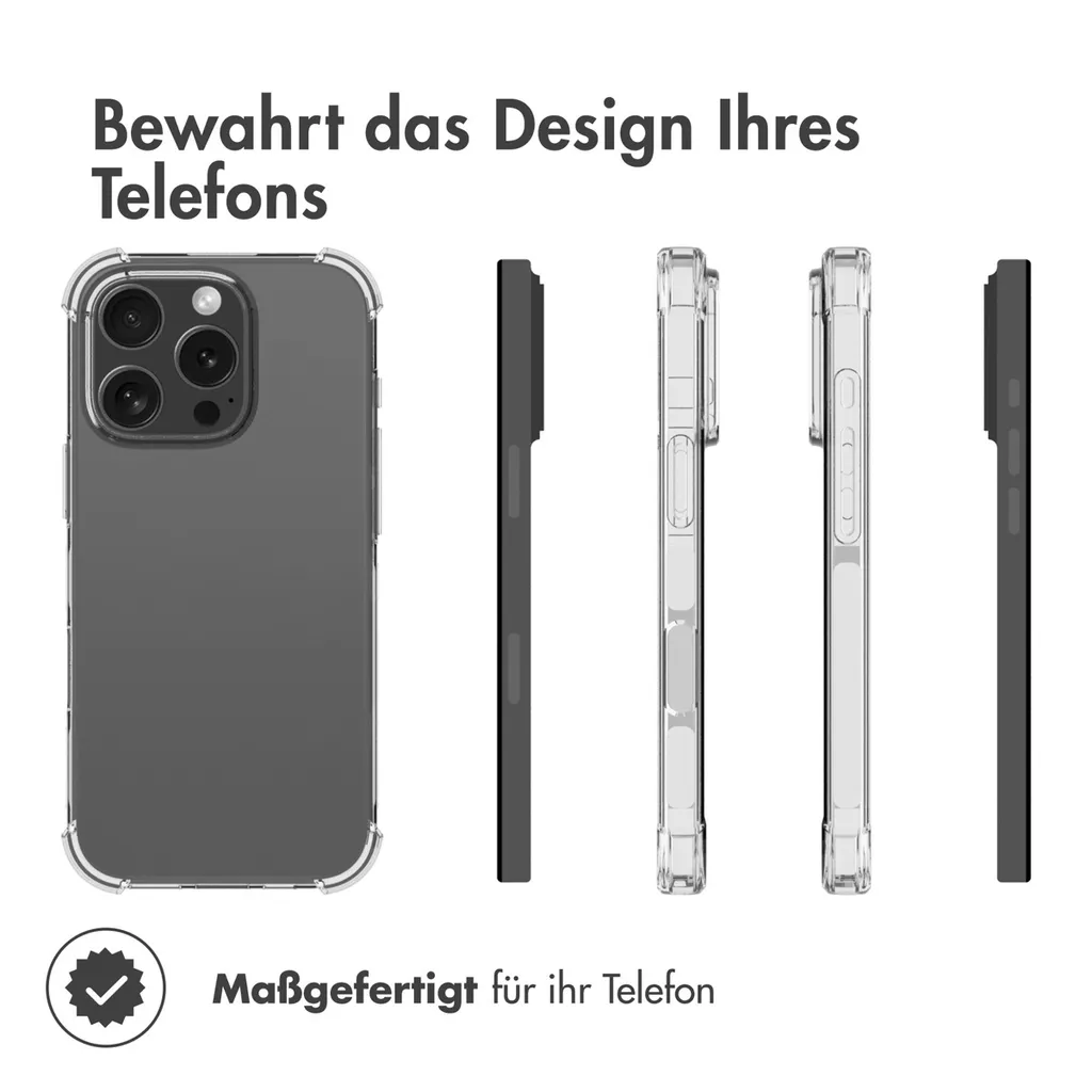 Custodia antiurto imoshion per iPhone 16 Pro - Trasparente - 4
