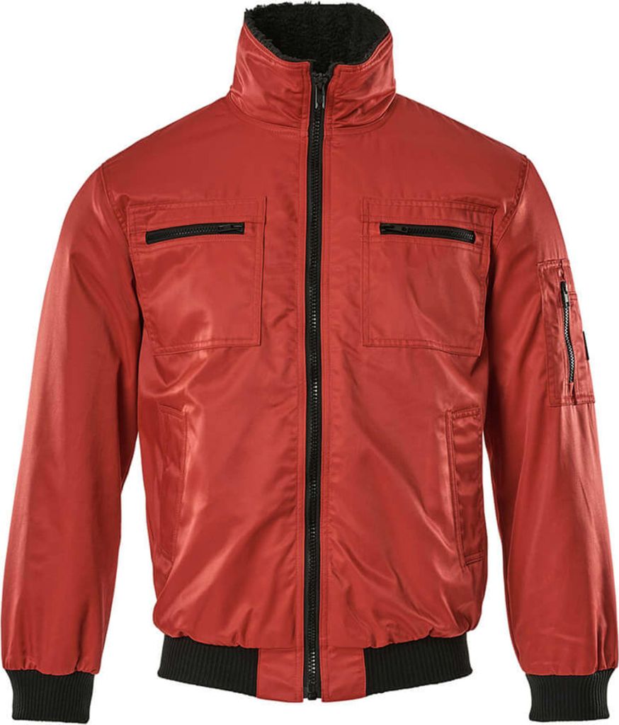 MASCOT Alaska Pilotjacke Größe L, rot | Packung (1 Stück)
