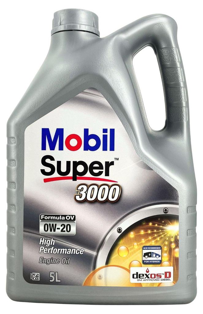 Mobil Super 3000 Formula OV 0W-20 5 Liter (156283) Produktbild 