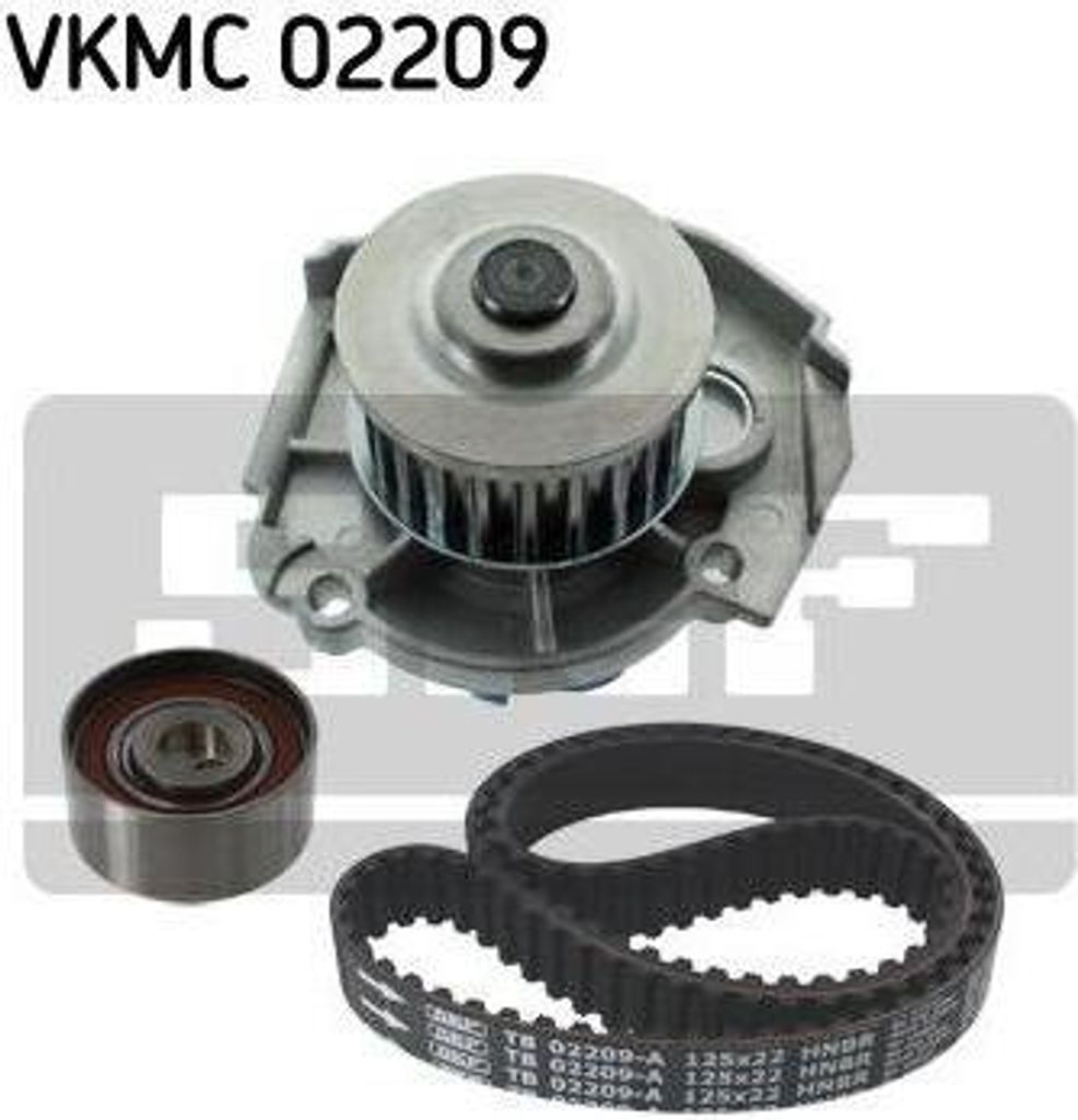 SKF Wasserpumpe + Zahnriemensatz für Fiat Panda