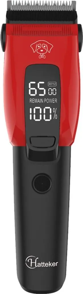 Tondeuse Animaux LED Silencieuse 3 Vitesses Haute Performance INF