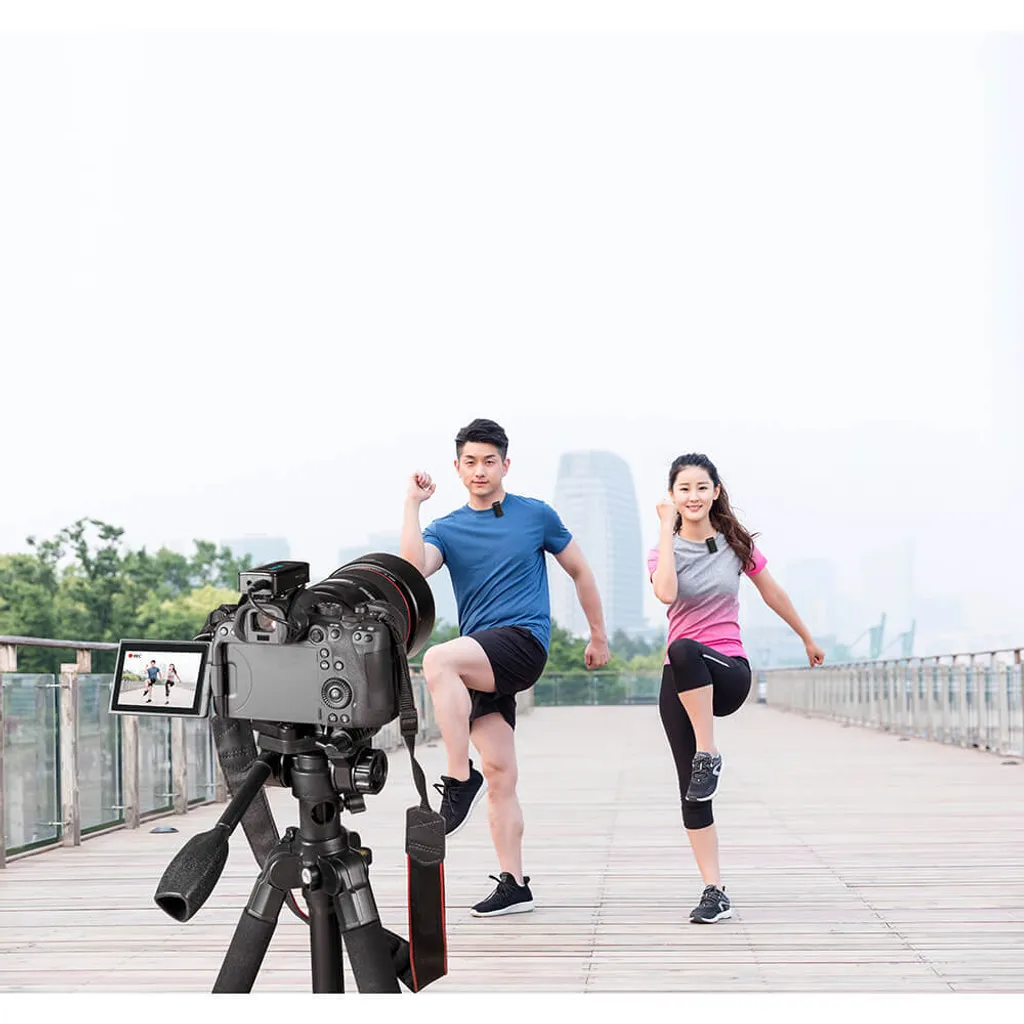 Micro sans Fil pour Vlogging et Interview iPhone iPad BOYA BY-XM6-S2 - 9