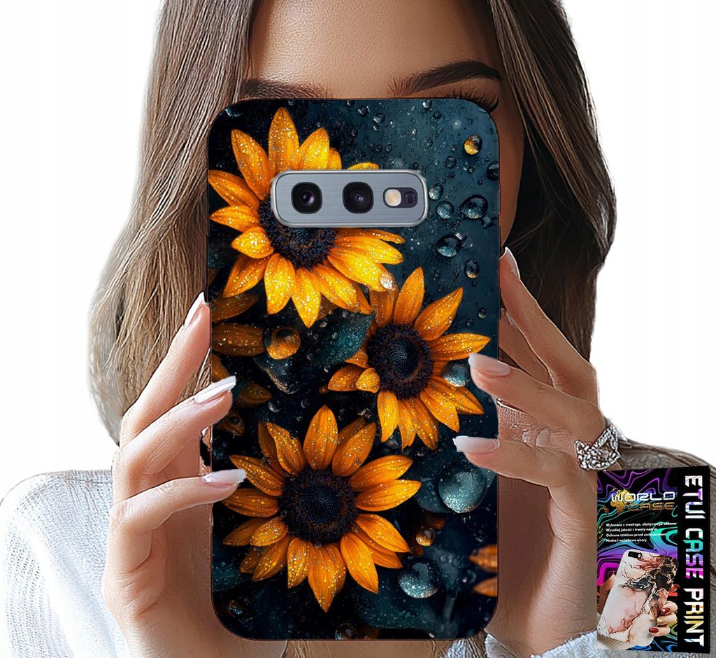 Hülle Für Samsung Galaxy S10E - Sonnenblumen, Sonnenblume, Blumenmuster