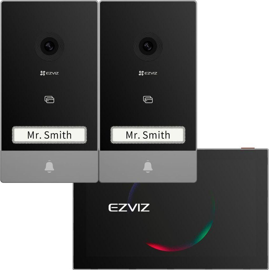 Video intercom - EZVIZ - HP7- 2 ENTRY KIT - 2 outdoor units Productafbeelding 