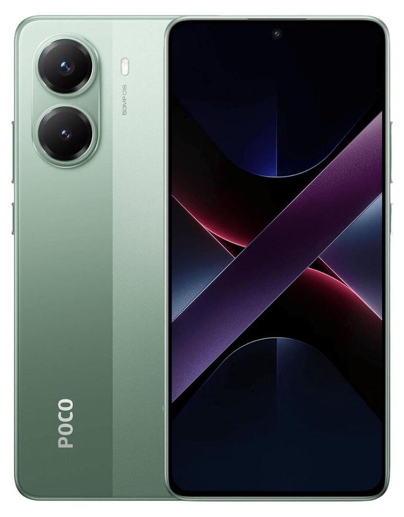 Xiaomi Poco X7 Pro 5G 8 GB/256 GB Grün (Green) Dual-SIM Produktbild 