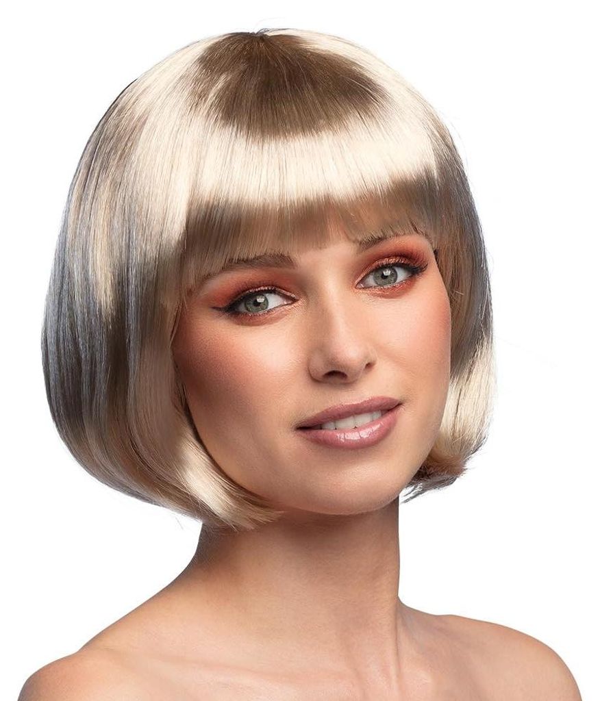 Boland - Perruque cabaret, mi-longue, coupe bob avec Image du produit 