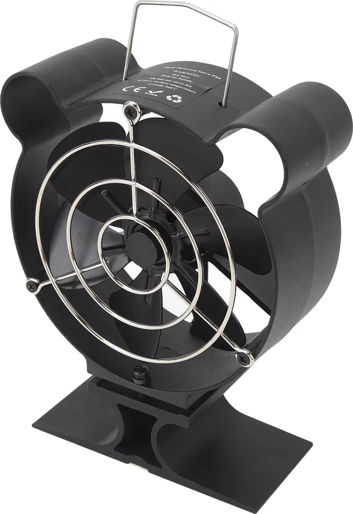 Ventilateur de Cheminée Thermodynamique 6 Pales pour Brûleur à Bûches