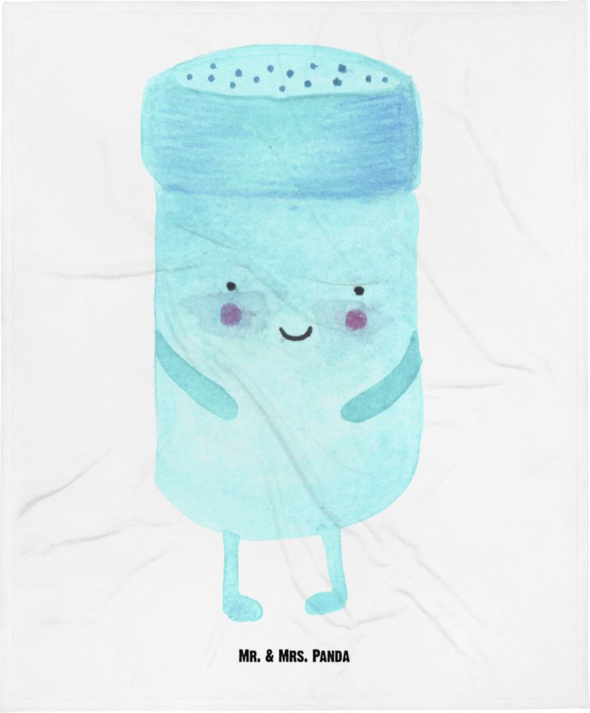 Mr. & Mrs. Panda Kuscheldecke Beste Freunde Salz - Weiß - Geschenk, Fehlende Keywords, Lustige Sprüche, Sofadecke, Schlafdecke, Decke, Bettüberw...