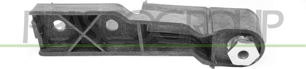 PRASCO AD0341007 - OE 4F0807771 Stoßstangenhalter, vorne links für A6 (4F)