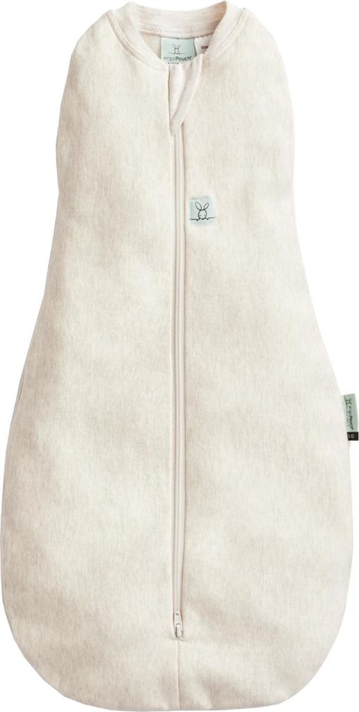 ErgoPouch Cocoon Puckschlafsack - 0-3 Monate - Oatmeal Marle | Pucktücher