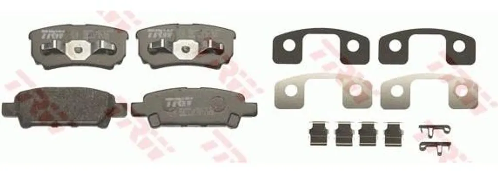 Plaquettes de frein TRW GDB4143 pour Chrysler 200 et Sebring OE 5191271AC