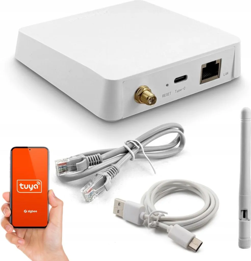 Passerelle de Contrôle ZigBee 3.0 RJ45 pour piloter votre Maison Connectée