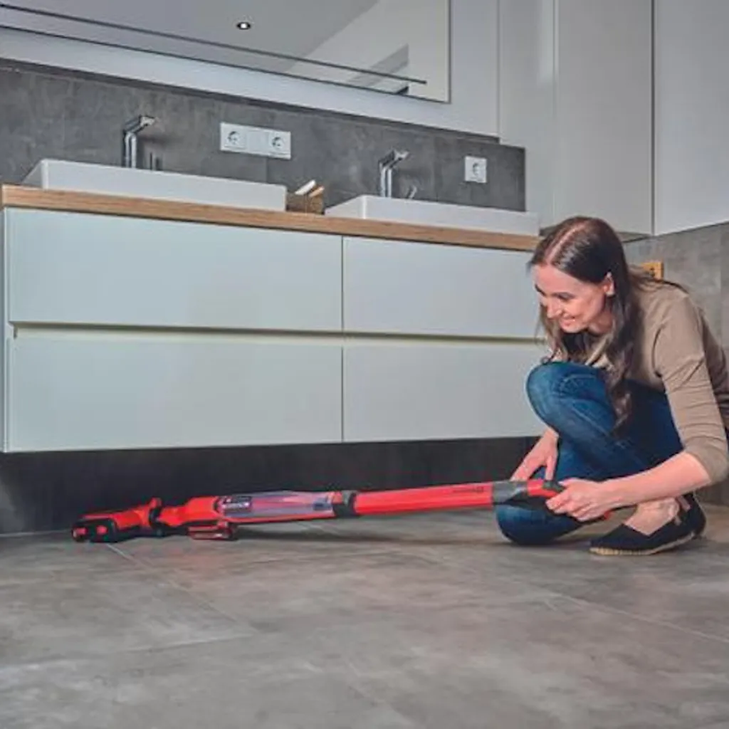 Lave-sol Électrique Einhell CLEANEXXO Humide pour Stratifié et Bois Rouge - 22