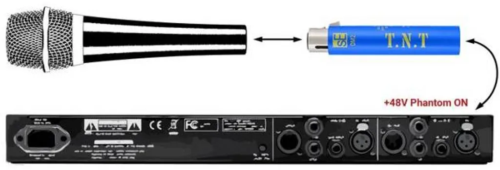 Préampli DM2 T.N.T avec Gain +28dB et Impédance de Charge Variable sE - 5