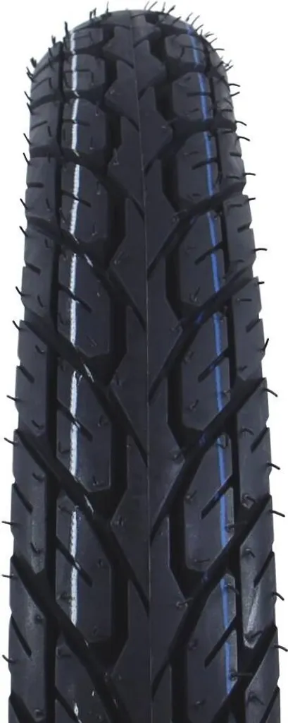 Kit Pneus 2.75-17 Kenda K418 Blancs pour Réparer Crevaison et Usure Moto