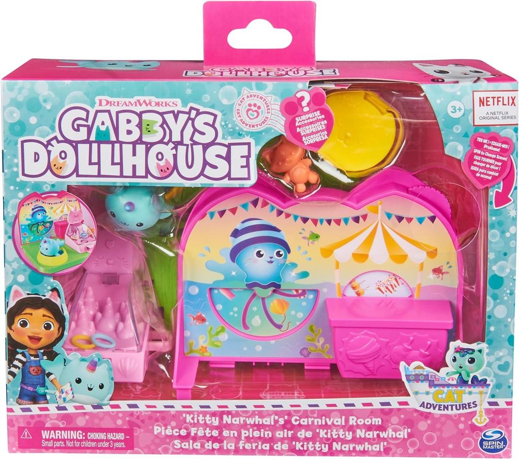 Spin Master Katzenhaus Gabi: Vergnügungspark – Spielset