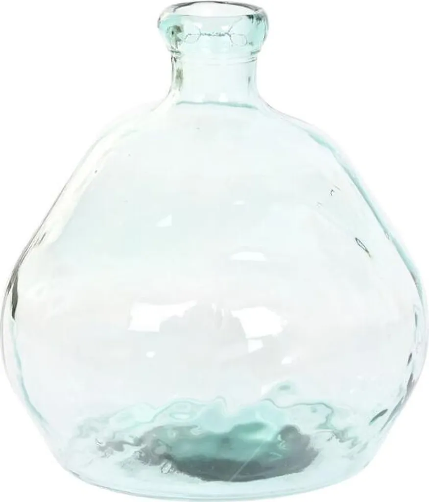 Vase Stable en Verre Recyclé Home ESPRIT : Déco Durable 45 x 47,5 cm