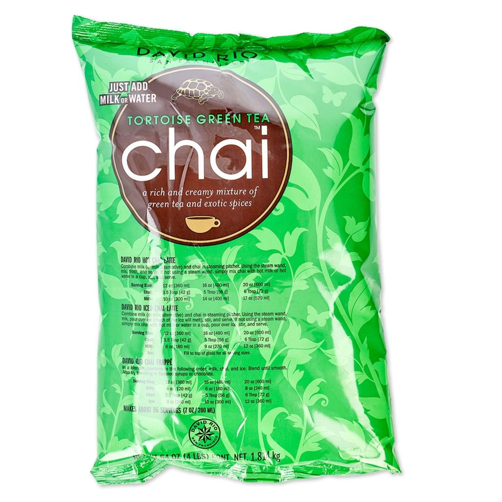 David Rio - Tortoise Green Chai - Dose (1814 g) Produktbild 