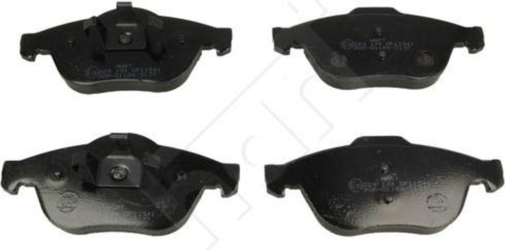 HART 224 134 Bremsbelagsatz, Scheibenbremse OE 410607613R kompatibel mit Laguna, Scenic
