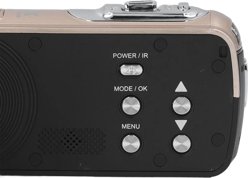 Caméscope Zoom 18x avec Écran 270 Degrés et Stabilisation Image 30 MP