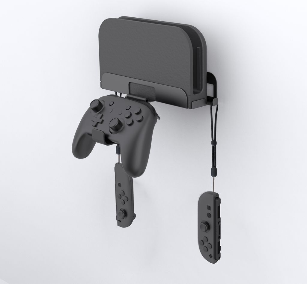 INF Wandhalterung für Nintendo Switch 2 + Controller Produktbild 