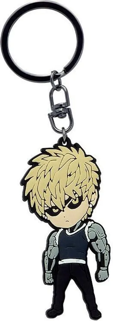 Genos One Punch Man Porte-clés SD - Design PVC Souple et Incassable