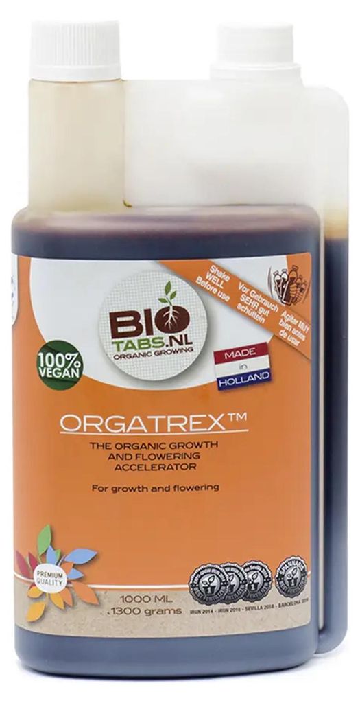 BioTabs Orgatrex 1L - Organischer Flüssigdünger NPK 5-1-5, Produktbild 